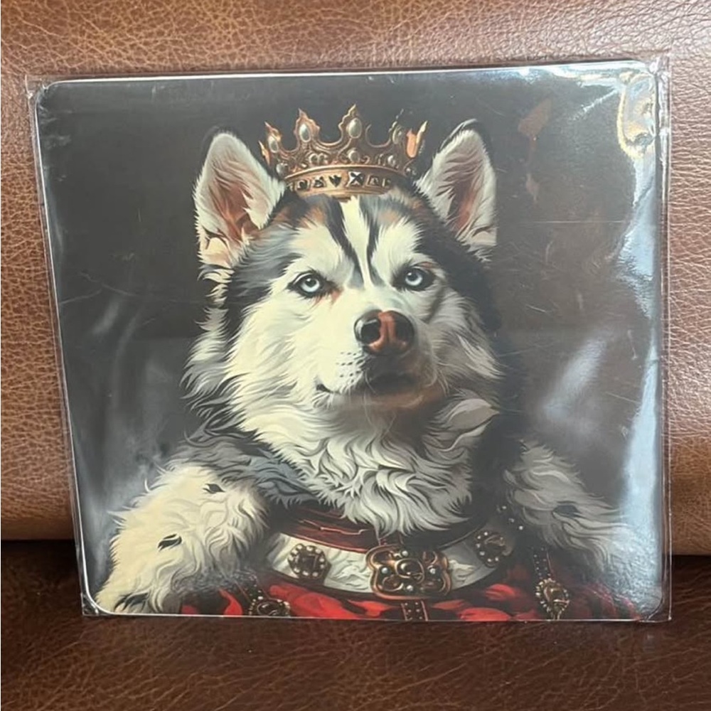 NO THORNS MEDIA HUSKY STICKER 4”